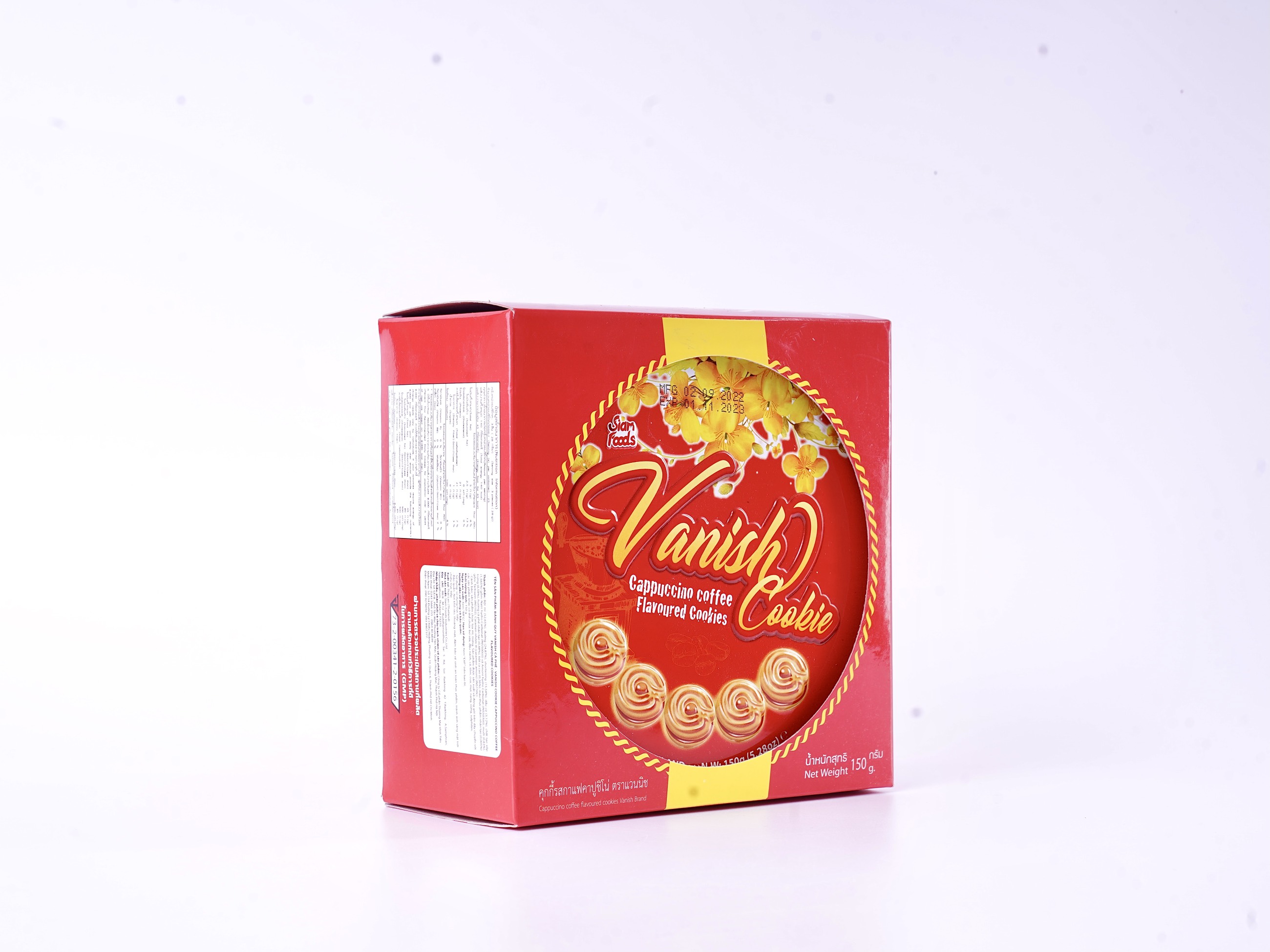 Bánh quy Vanish cà phê 150g màu đỏ